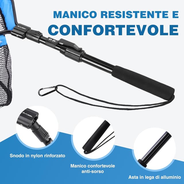 Thumbnail 4 de FLISSA Retino pesca pieghevole 99,5 cm 🎣