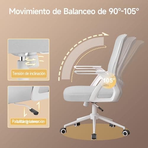 Detalle 2 de naspaluro Silla de Oficina ergonómica 10 cm