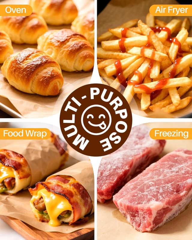 Thumbnail 6 de 140 Parchment Paper Sheets 9x13 Inch