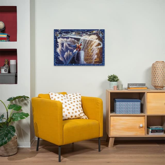 Detalle de Ravensburger Puzzle 1000 Pezzi Disney Fantasia (70 x 50 cm) per adulti +14 anni