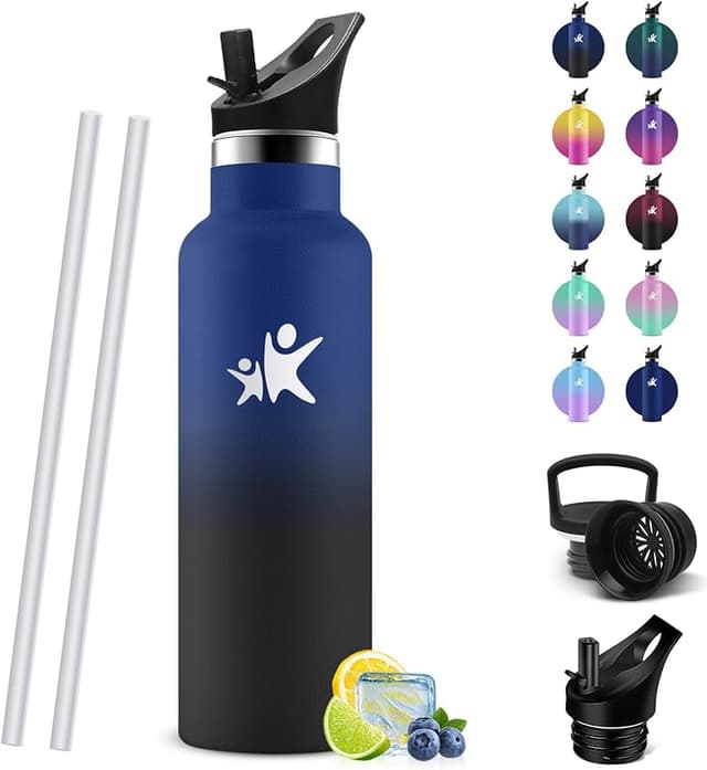 Detalle de HoneyHolly Botella Agua Niños 500 ml termo inoxidable