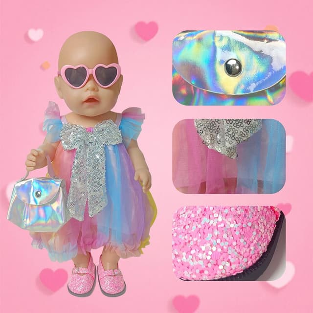 Thumbnail 4 de Baby Puppe Kleidung 40-45 cm