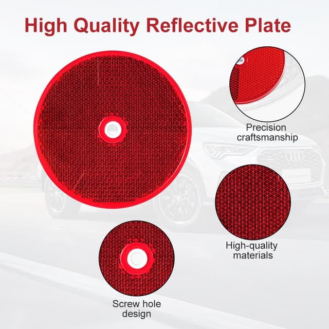 Detalle de AYBUY catadioptre rond E4 Ø80 mm