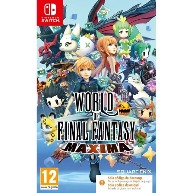 Detalle de World of Final Fantasy Maxima para Nintendo Switch (código de descarga) — Koch Media