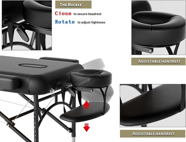Thumbnail 1 de DOVANS Professional Massage Table 1100LB