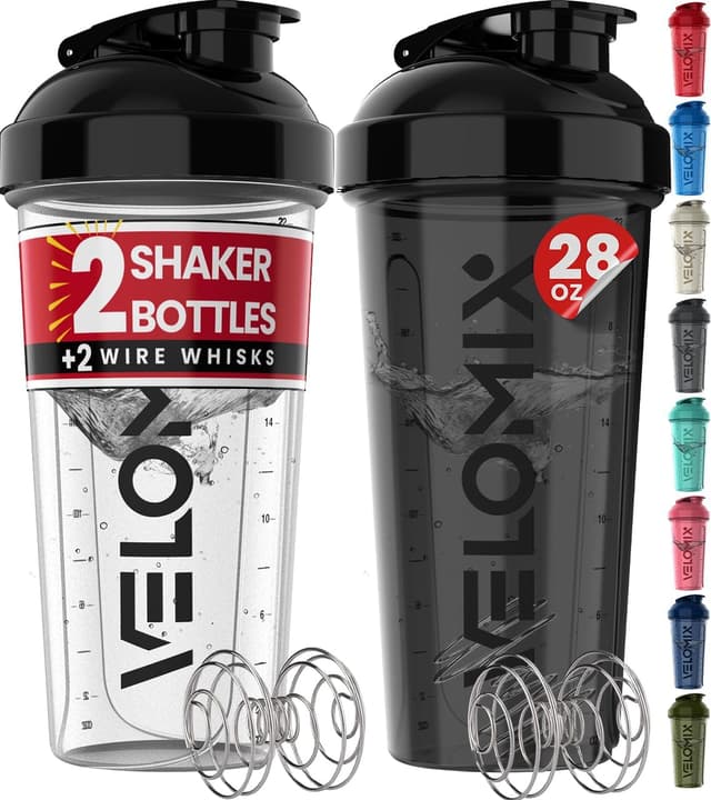 Detalle de VELOMIX 28 oz Protein Shaker 🥤