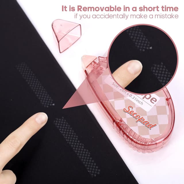 Thumbnail 5 de Secopad Kleberoller 4 Stück Doppelseitiges Klebeband