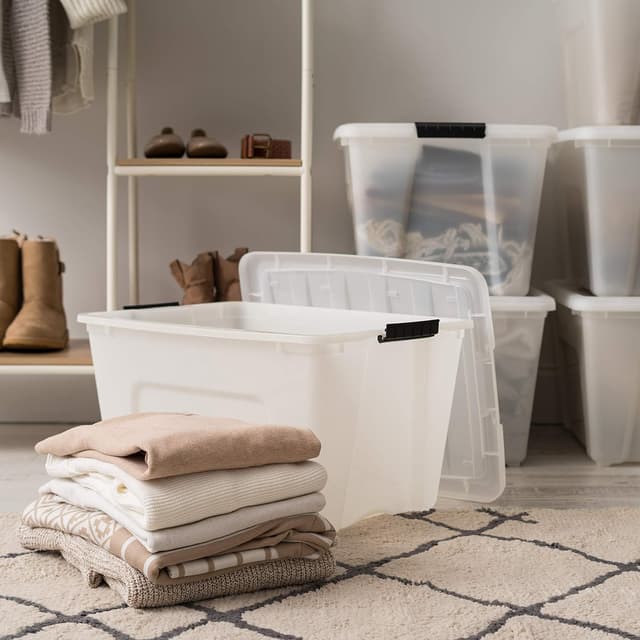 Thumbnail 5 de IRIS USA 54 QT Storage Box 4-Pack