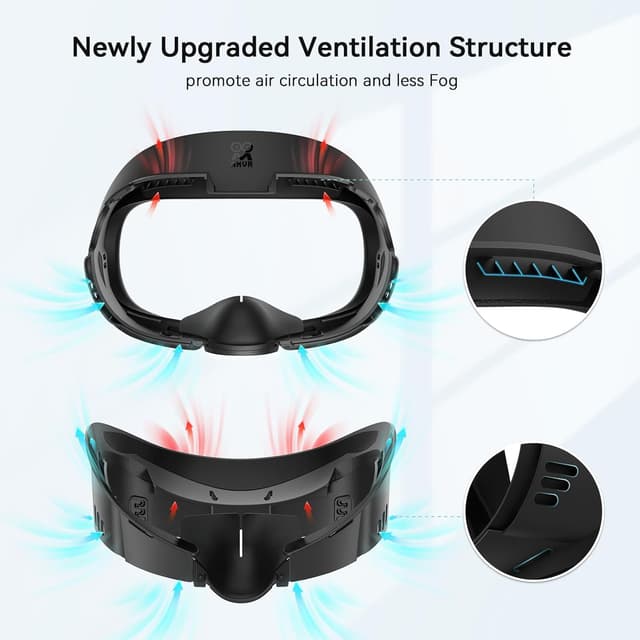 Detalle 2 de AMVR Face Cover Pad for Oculus Quest 3