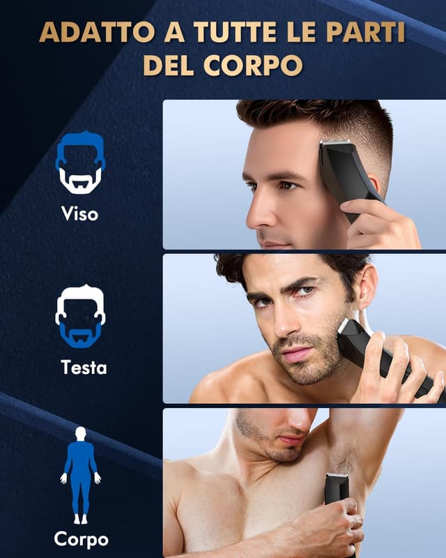 Detalle 2 de Singphere Rasoio intimo uomo 90 min 🪒