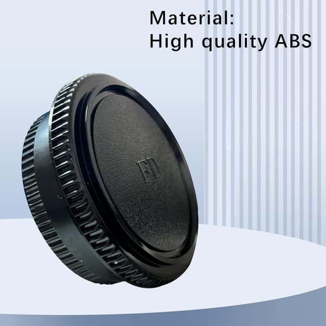 Detalle de FD Camera Body Cap & Rear Lens Caps set (for Canon AE-1P / F-1 / AV-1 / A-1 / AE-1 / T-80 and FD/FL mount lenses)