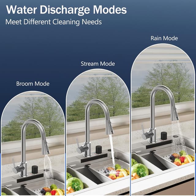 Detalle 2 de SREWOHS PRO Robinet Cuisine Extensible