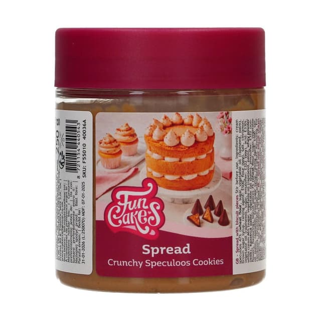 Imagen de FunCakes Spread Crunchy Speculoos 250g 🫙 en OfertitasTOP