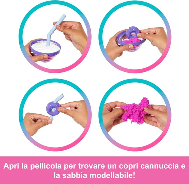 Detalle de Barbie Pop Reveal Dolcetti JFY60, bambola 3+
