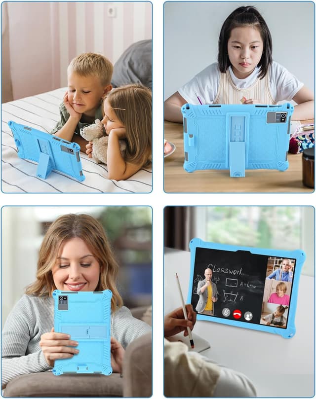 Thumbnail 6 de KATUMO Universal 10–10.1 inch Silicone Case with Pen, Shoulder Strap & Adjustable Stand