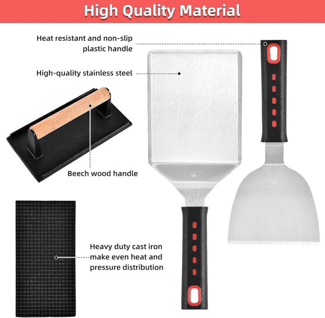 Thumbnail 6 de VIKEYHOME Griddle Accessories Kit 30-Piece