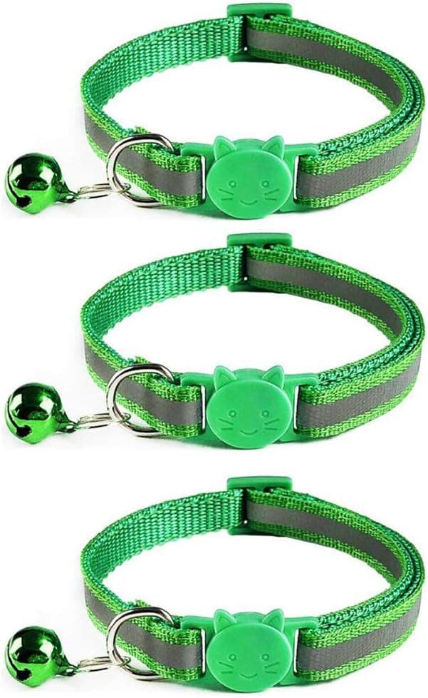 Thumbnail 6 de Tafeiya Reflective Cat Collars 20-32cm x3