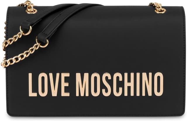 Imagen de Love Moschino Bolso PU GRS negro galv.oro en OfertitasTOP