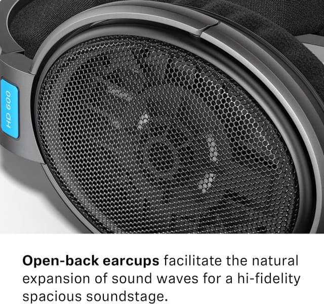 Detalle 2 de Sennheiser HD 600 Open-Back Headphones