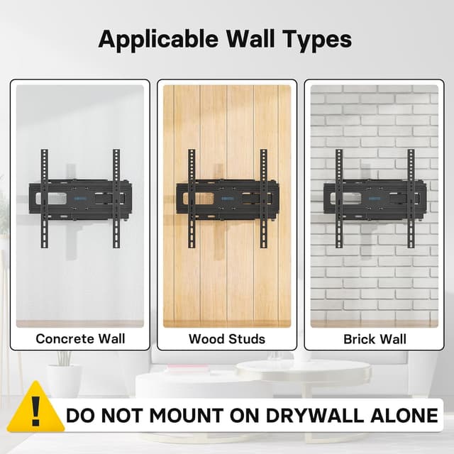 Thumbnail 6 de BONTEC Soporte TV Pared 26–60 pulgadas 40 kg