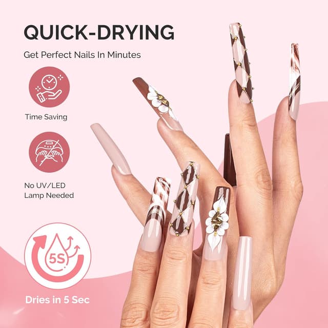 Thumbnail 3 de Melodysusie Brush-On Nail Glue 10ml 💅