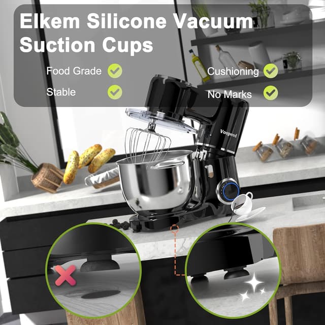 Thumbnail 6 de Vospeed Stand Mixer 8L Kitchen Mixer