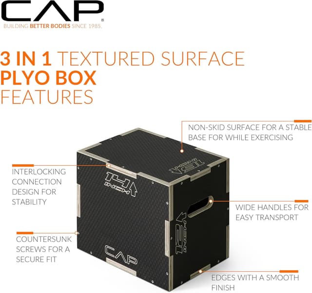 Thumbnail 2 de CAP Barbell 3-in-1 Plyo Box 3 Sizes 🏋️♀