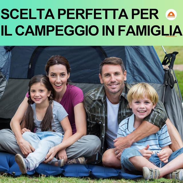 Detalle 2 de iParaAiluRy materassino gonfiabile da campeggio