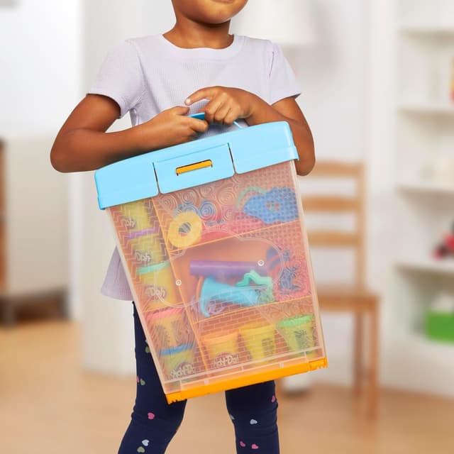 Thumbnail 6 de Play-Doh Fantasievolle Tierbox – Knet-Set mit Aufbewahrungsbox und 22 Zubehörteilen