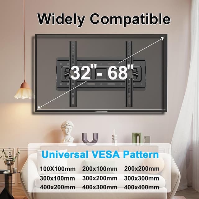 Thumbnail 1 de JXMTSPW TV Wall Bracket for 32–68" TVs