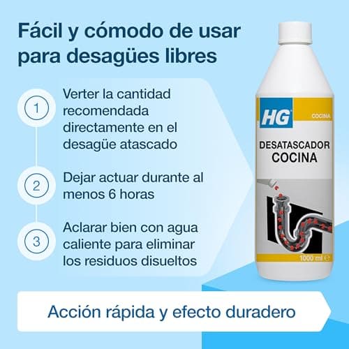 Thumbnail 4 de HG Desatascador de Cañerías 1 L