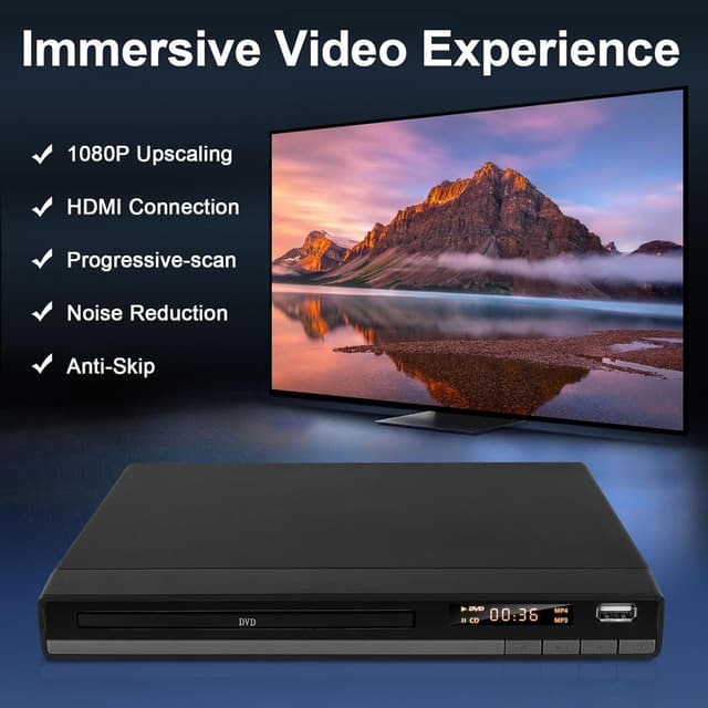 Thumbnail 2 de JOVELL DVD-168 22,6 cm Kompaktplayer đ