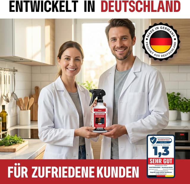 Thumbnail 6 de PRAXS Backofenreiniger & Grillreiniger Konzentrat (500 ml) – Aktivschaum, wirksam in 10 Minuten