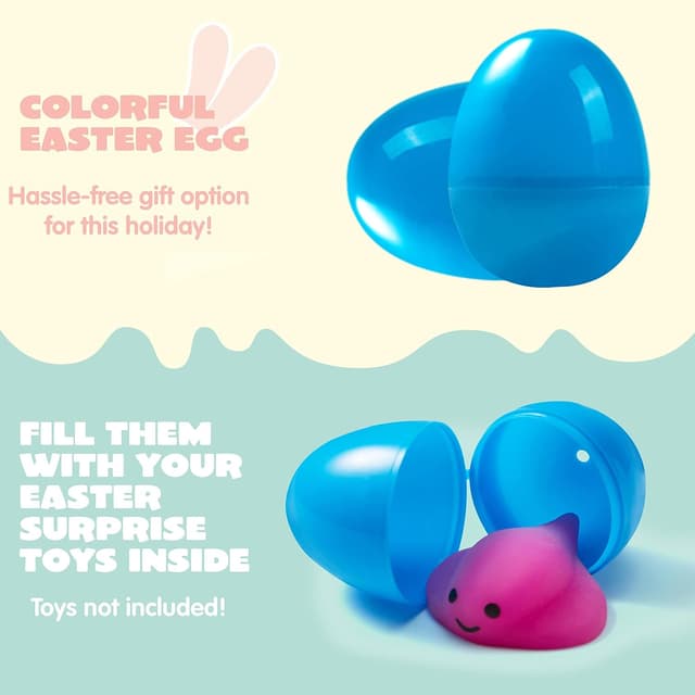 Thumbnail 2 de JOYIN 50PCS Plastic Easter Eggs