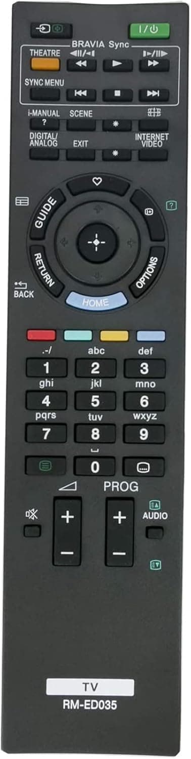 Detalle de VINABTY RRM-ED035 Fernbedienung für Sony