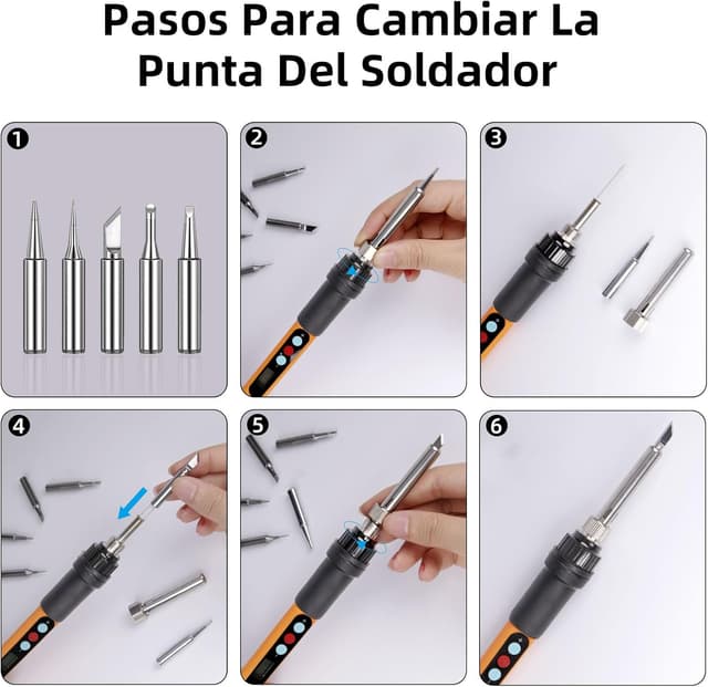 Thumbnail 4 de HANDSKIT soldador 90W 8 en 1