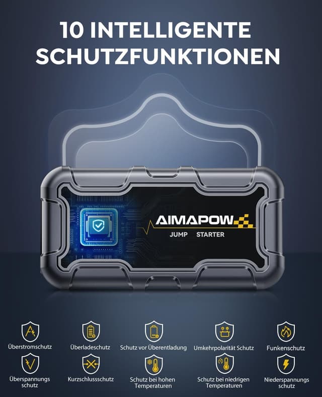 Thumbnail 4 de AIMAPOW 6000A Starthilfe 12V für Fahrzeuge