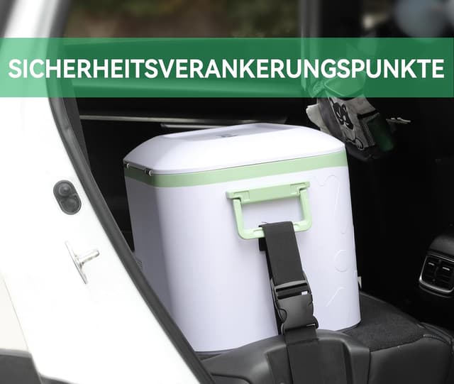 Thumbnail 5 de BINGI Kompressor Kühlbox 12,8 L Tragbar 12V/24V DC & 110–240V AC