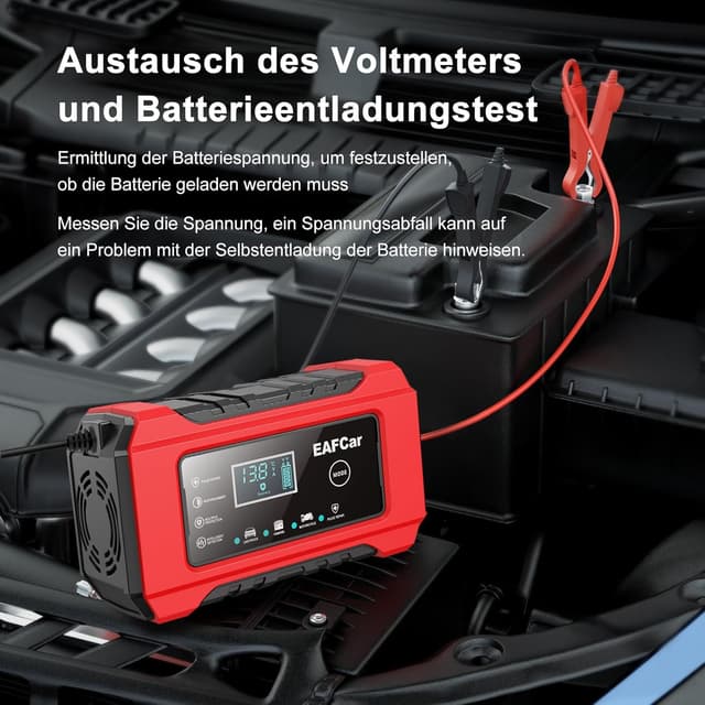 Detalle 2 de EAFCar 6A Autobatterie Ladegerät