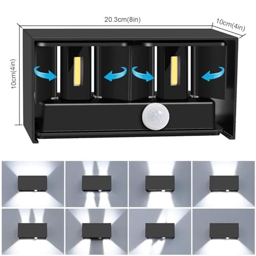 Thumbnail 1 de Kingwen 20W Aplique LED Exterior con Sensor de Movimiento
