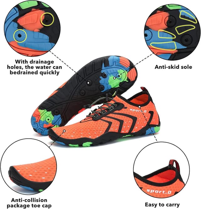 Thumbnail 5 de SAGUARO Scarpe da Scoglio Scarpette da Mare 5 mm