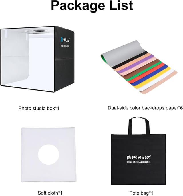 Thumbnail 6 de PULUZ Fotostudio Box Lichtzelte