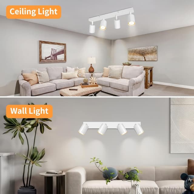 Thumbnail 4 de Dehobo Lámpara Techo 4 Focos GU10