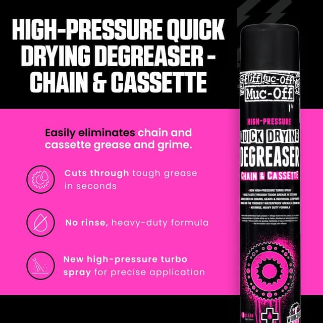 Detalle 2 de Muc-Off Dégraissant Chaînes 750 ml Haute Pression