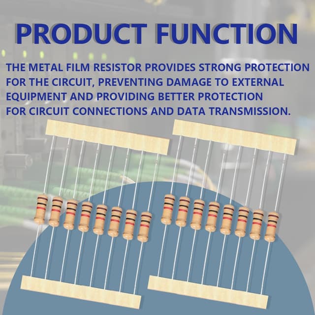 Detalle 2 de Innfeeltech 100 Stück 200 kΩ Widerstand