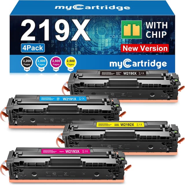 Detalle de MYCARTRIDGE 219X Toner 4er Pack 🖨