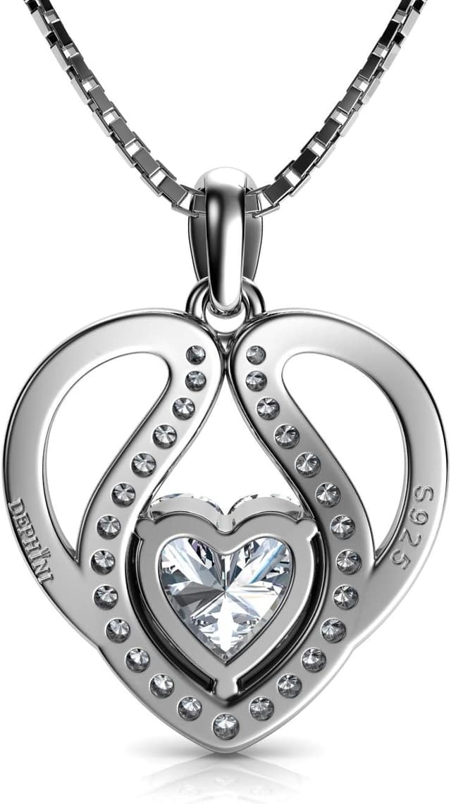Detalle de DEPHINI Collana Cuore in Argento 925