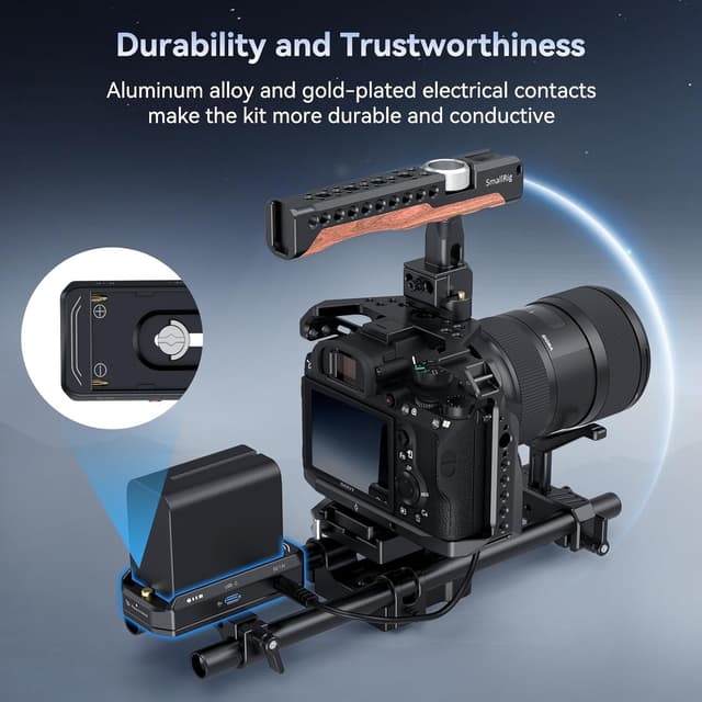 Thumbnail 5 de SmallRig NP-FZ100 Akku Adapterplatte