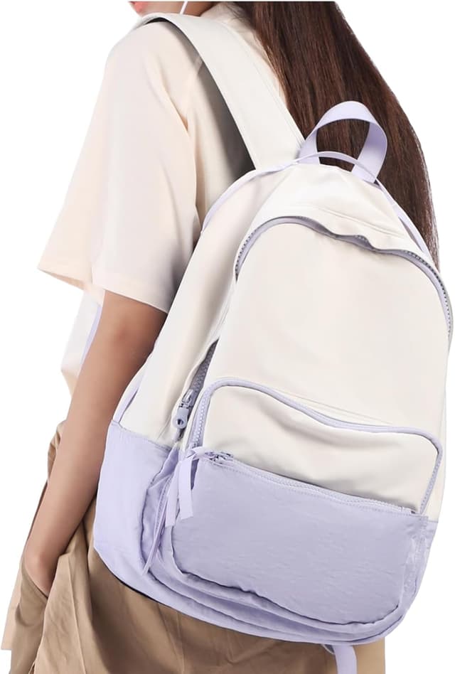 Detalle de HYC00 Schulrucksack Damen Herren für 14-Zoll-Laptop (HYC00 HYC00) – wasserabweisender 21-Liter Daypack