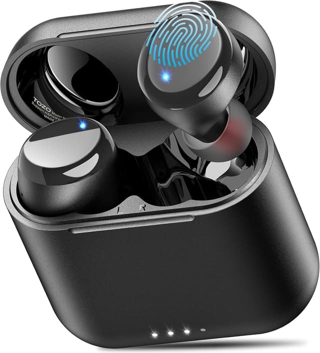 Detalle de TOZO T6 Wireless earbuds 50H battery life